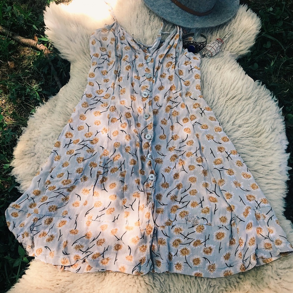Vintage 90s sunflower sundress